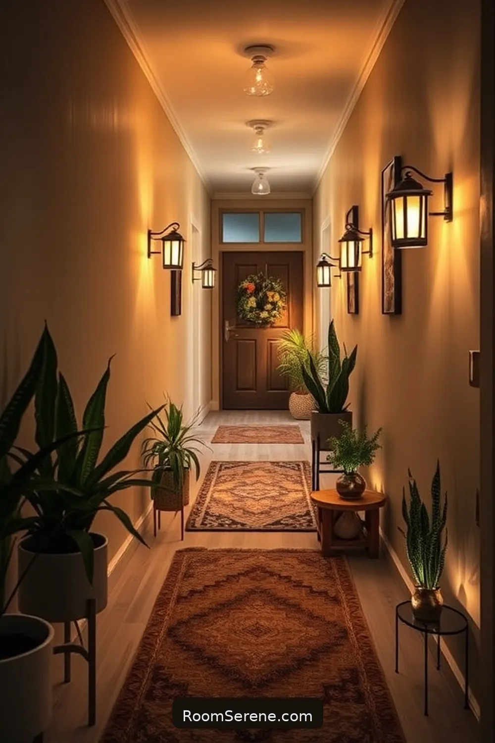 22 Ways to Create Comfort and Coziness in Your Hallway Using Solar-Powered Lights 22 Incorporate Solar-Powered Night Lights for 22 Ways to Create Comfort and Coziness in Your Hallway Using Solar-Powered Lights