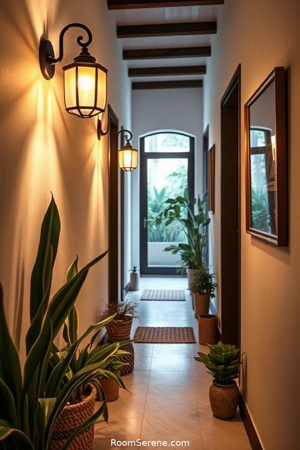 22 Ways to Create Comfort and Coziness in Your Hallway Using Solar-Powered Lights 2 Install Solar-Powered Wall Sconces for 22 Ways to Create Comfort and Coziness in Your Hallway Using Solar-Powered Lights