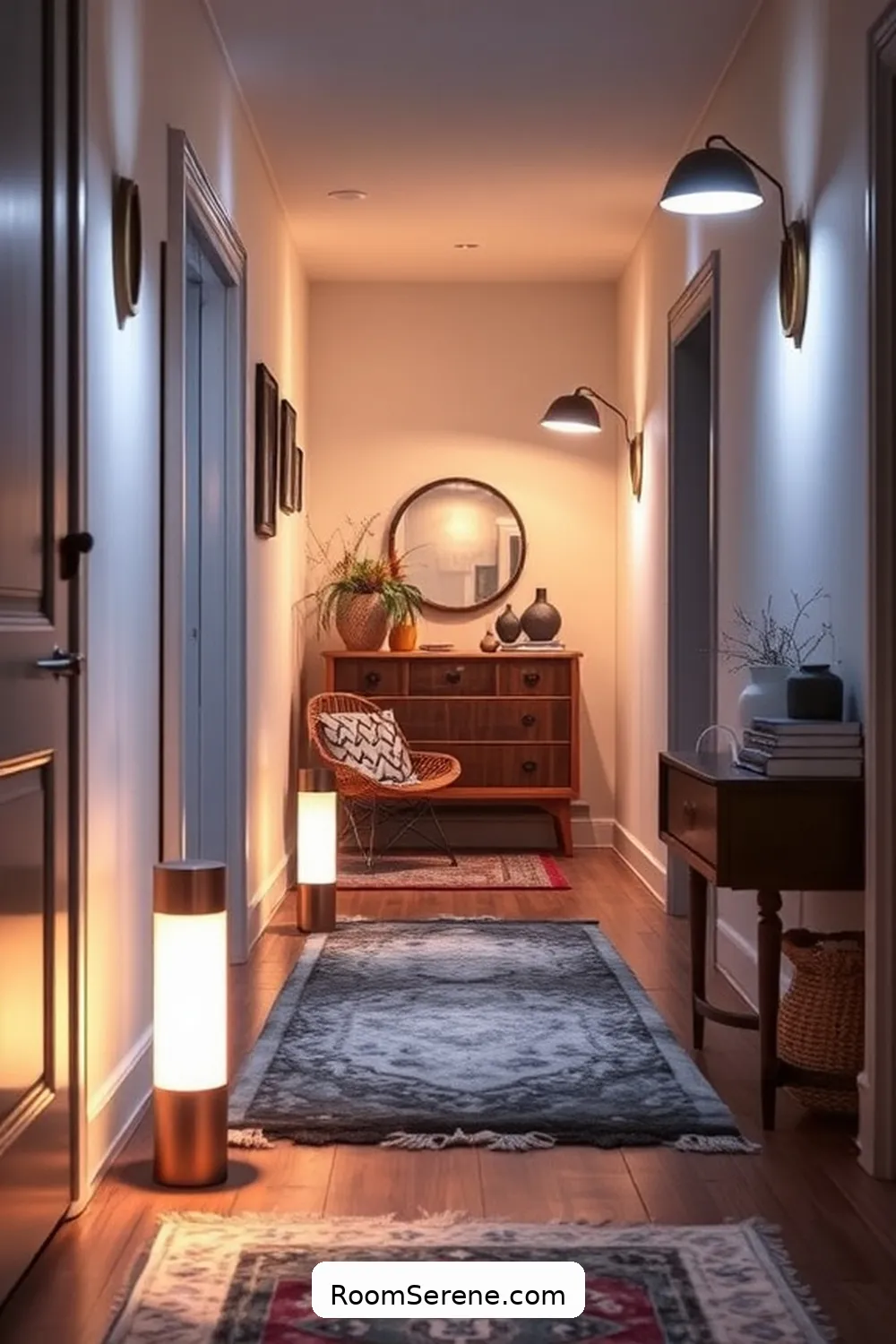 22 Ways to Create Comfort and Coziness in Your Hallway Using Solar-Powered Lights 12 Utilize Solar-Powered Floor Lamps for 22 Ways to Create Comfort and Coziness in Your Hallway Using Solar-Powered Lights