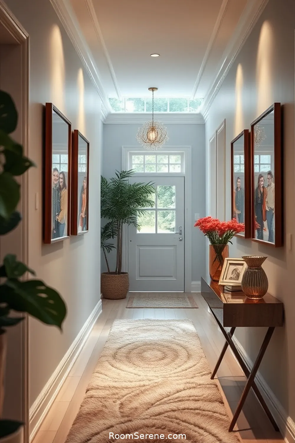 22 Ways to Enhance Comfort and Coziness in Your Hallway Using Glass 9 Choose Glass Picture Frames for Personal Touch for 22 Ways to Enhance Comfort and Coziness in Your Hallway Using Glass