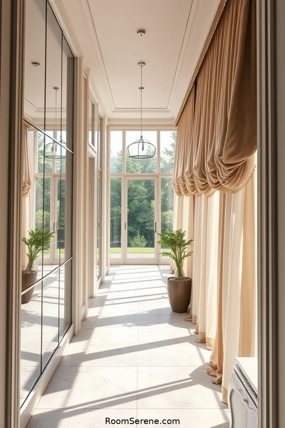 22 Ways to Enhance Comfort and Coziness in Your Hallway Using Glass 19 Install Glass Window Treatments for 22 Ways to Enhance Comfort and Coziness in Your Hallway Using Glass