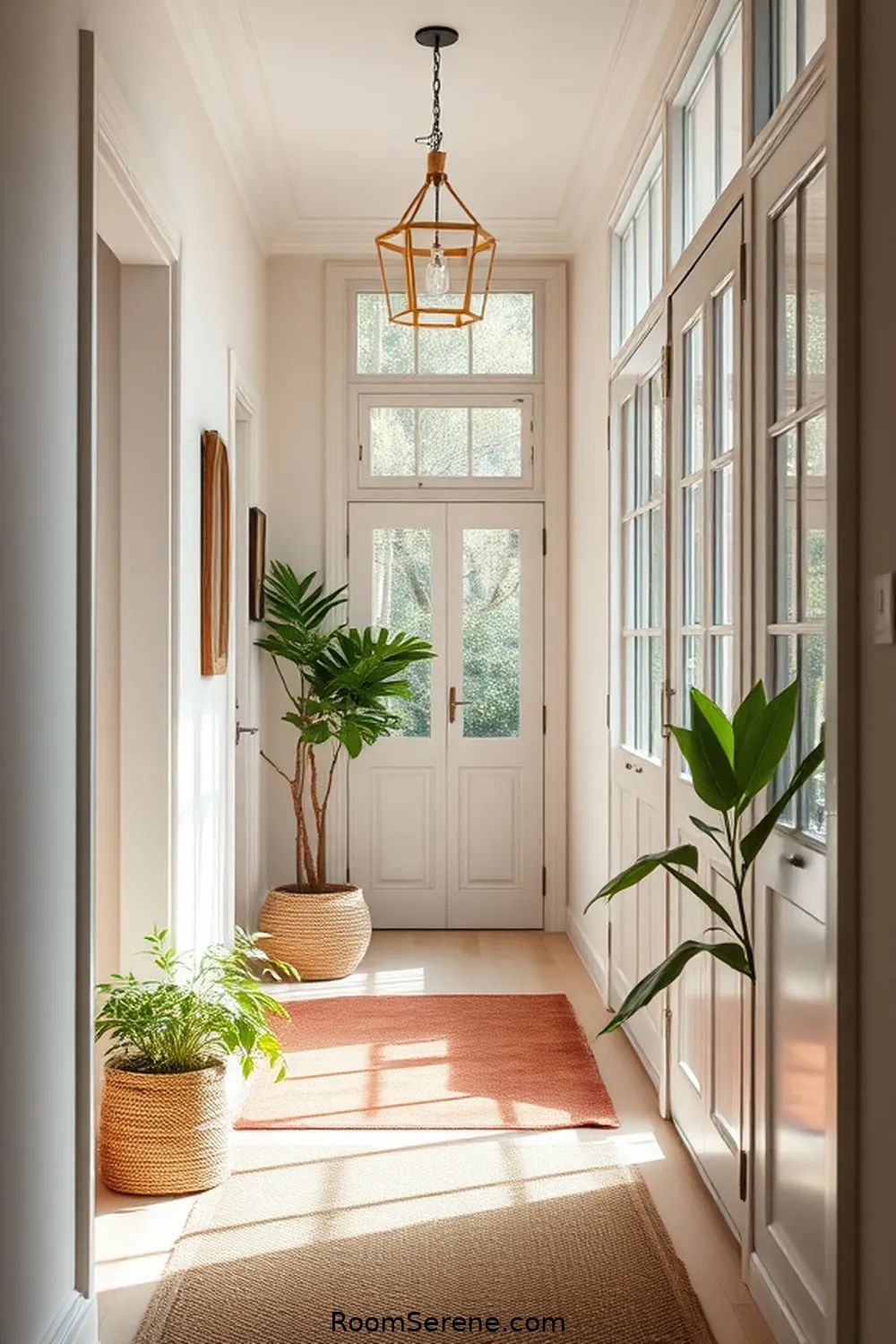 22 Ways to Enhance Comfort and Coziness in Your Hallway Using Glass 2 Use Glass Panelled Doors for an Open Feel for 22 Ways to Enhance Comfort and Coziness in Your Hallway Using Glass