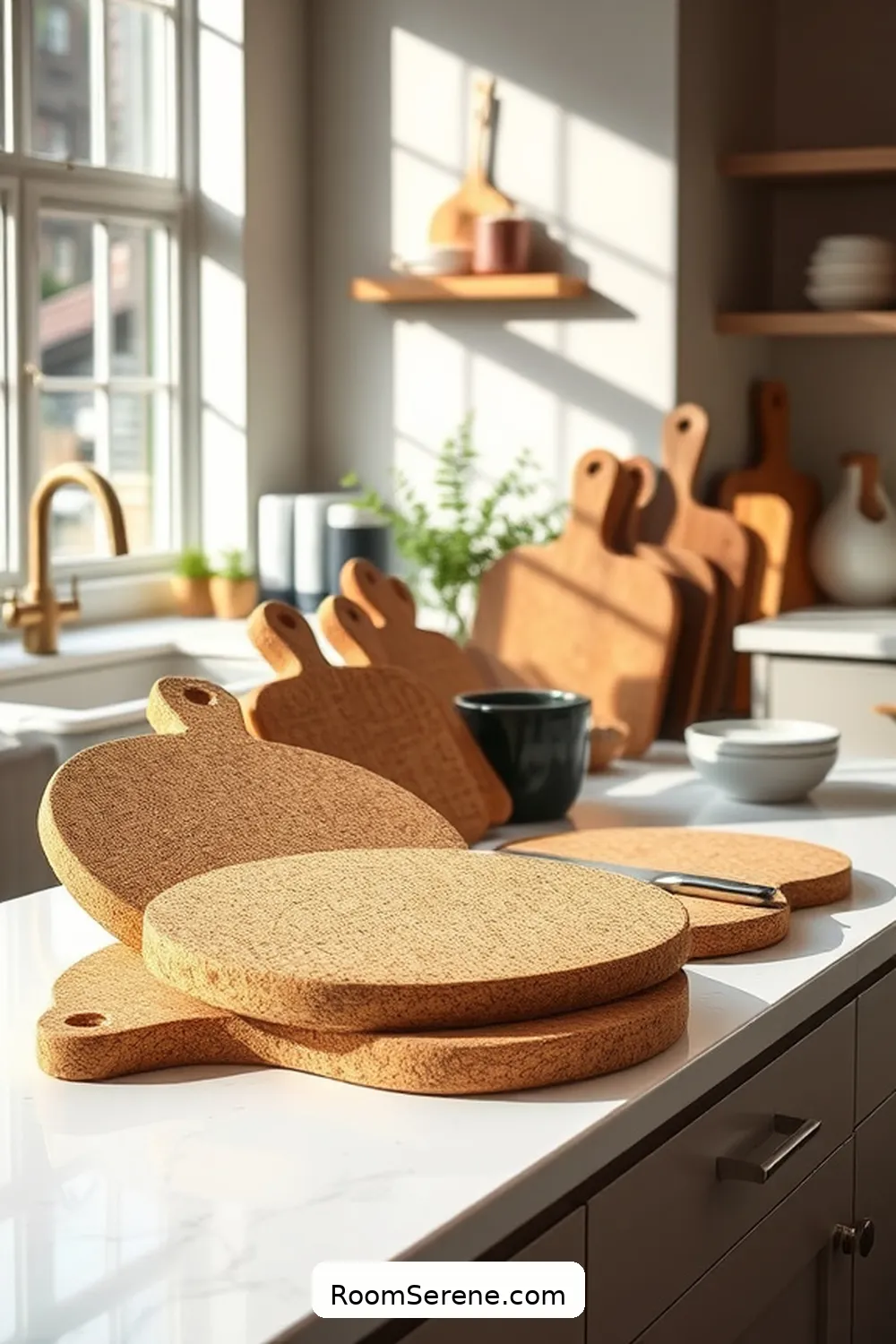 23 Creative Ways to Use Cork in Kitchen Workspace Design 9 Cork Cutting Boards for a Unique Work Surface for 23 Creative Ways to Use Cork in Kitchen Workspace Design