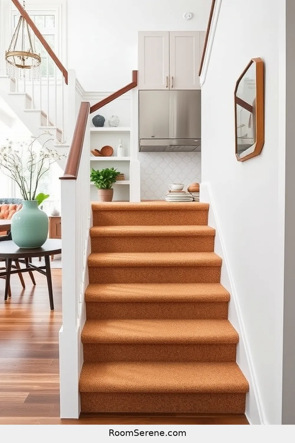 23 Creative Ways to Use Cork in Kitchen Workspace Design 23 Cork Stair Treads for a Cohesive Design for 23 Creative Ways to Use Cork in Kitchen Workspace Design