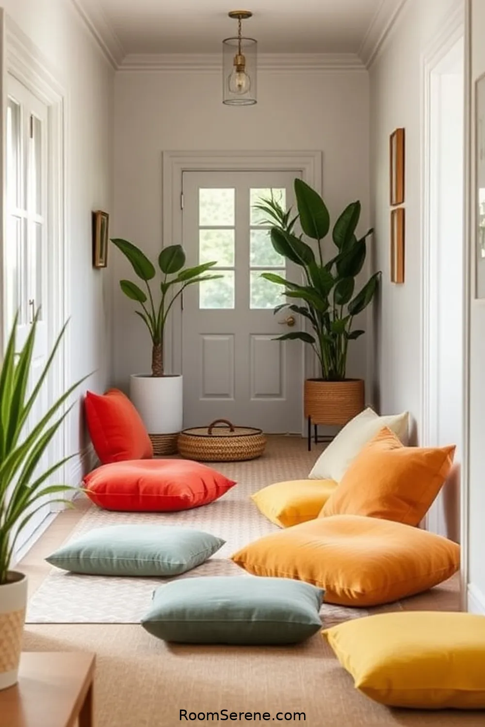 23 Creative Workspace Design Ideas for Hallways Using Organic Cotton 4 Organic Cotton Floor Cushions for Flexible Seating for 23 Creative Workspace Design Ideas for Hallways Using Organic Cotton