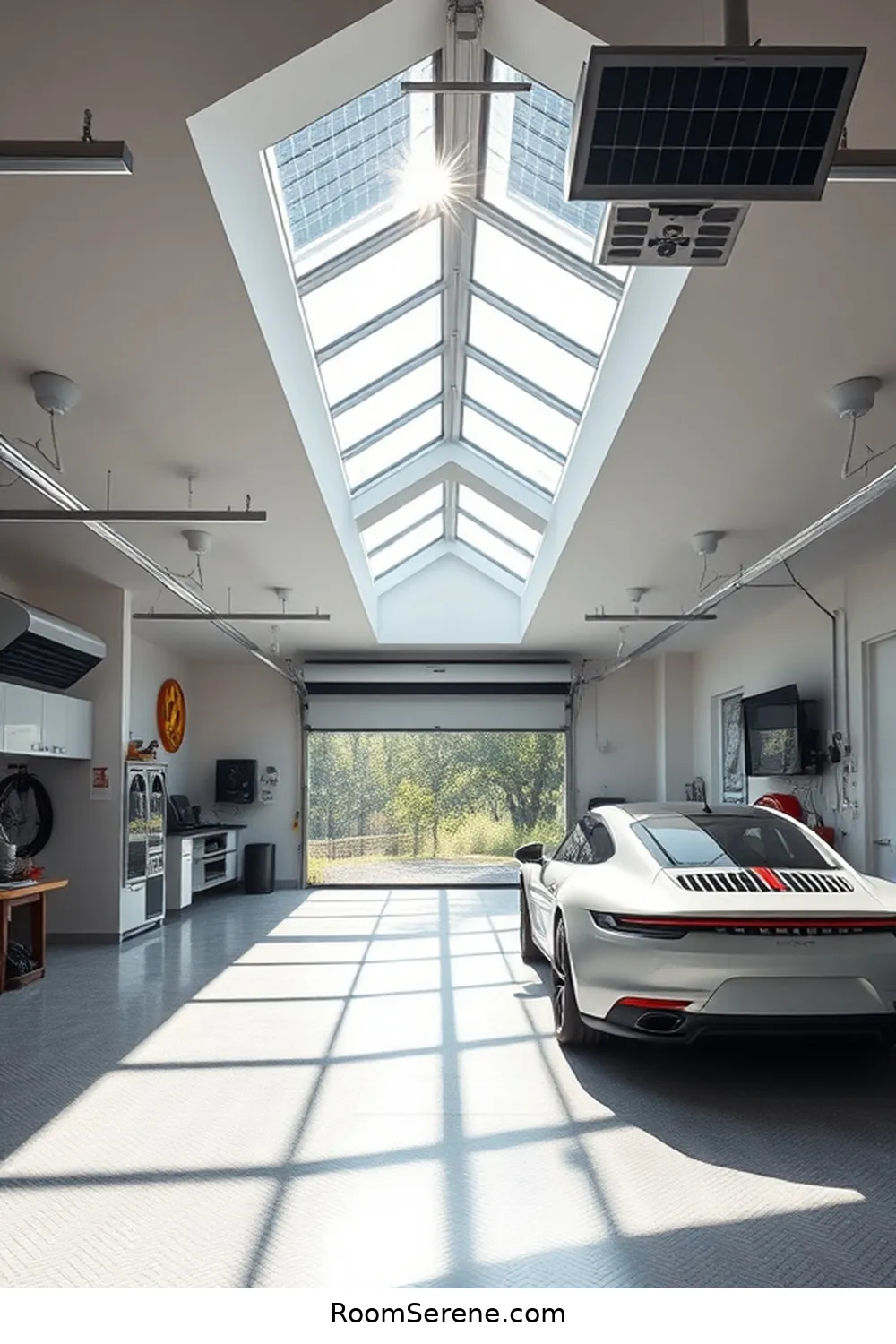 23 Essential Smart Home Features for Your Garage Using Solar-Powered Lights 14 Automated Ventilation Systems With Solar Assistance for 23 Essential Smart Home Features for Your Garage Using Solar-Powered Lights