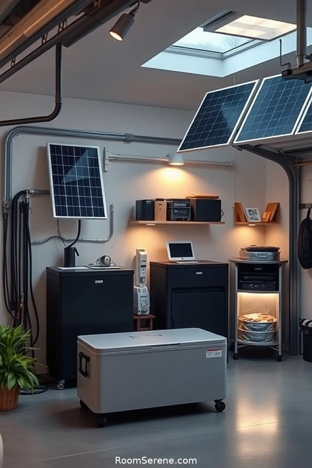 23 Essential Smart Home Features for Your Garage Using Solar-Powered Lights 15 Solar-Powered Battery Storage Solutions for 23 Essential Smart Home Features for Your Garage Using Solar-Powered Lights