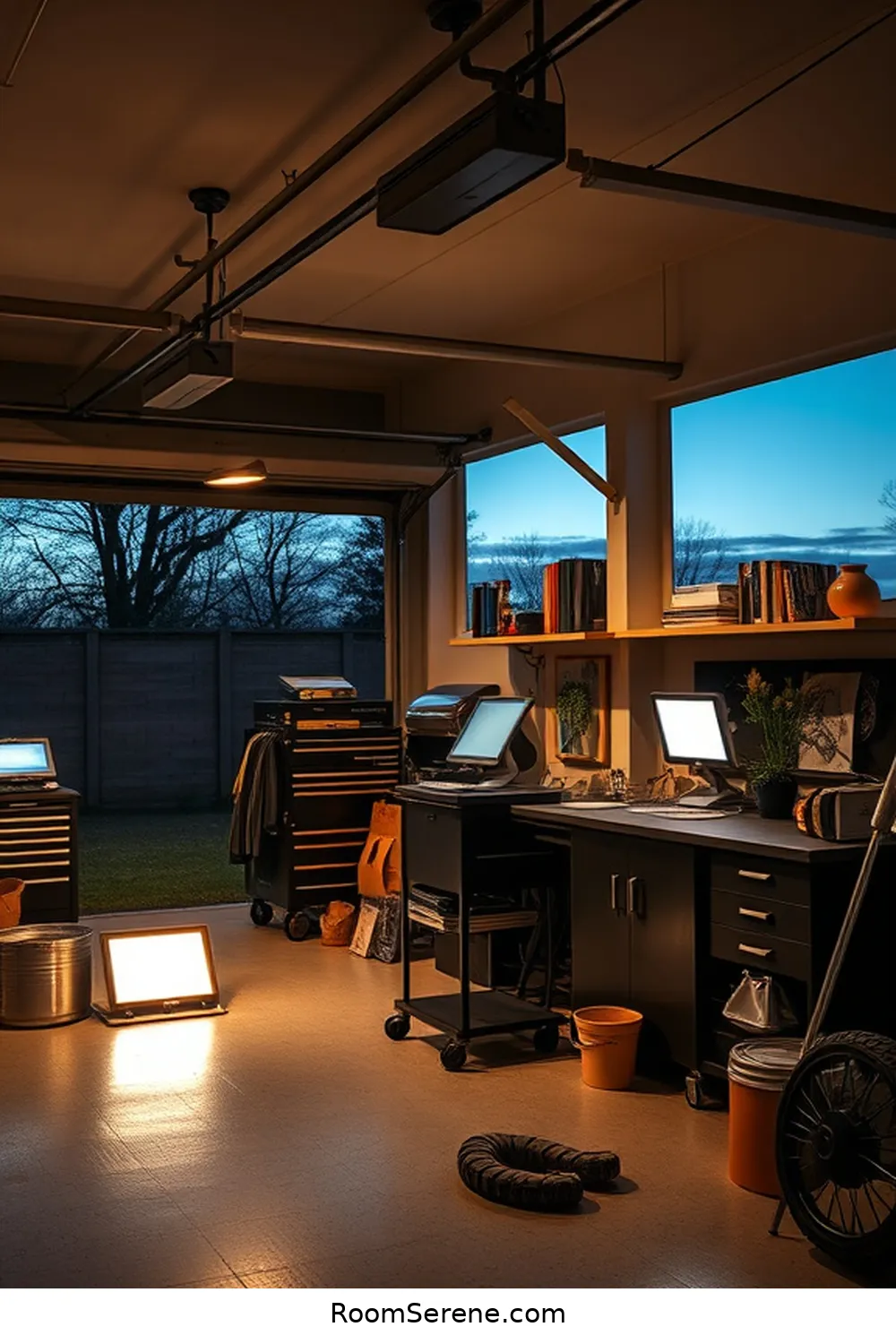 23 Essential Smart Home Features for Your Garage Using Solar-Powered Lights 6 Solar-Powered Flood Lights for 23 Essential Smart Home Features for Your Garage Using Solar-Powered Lights