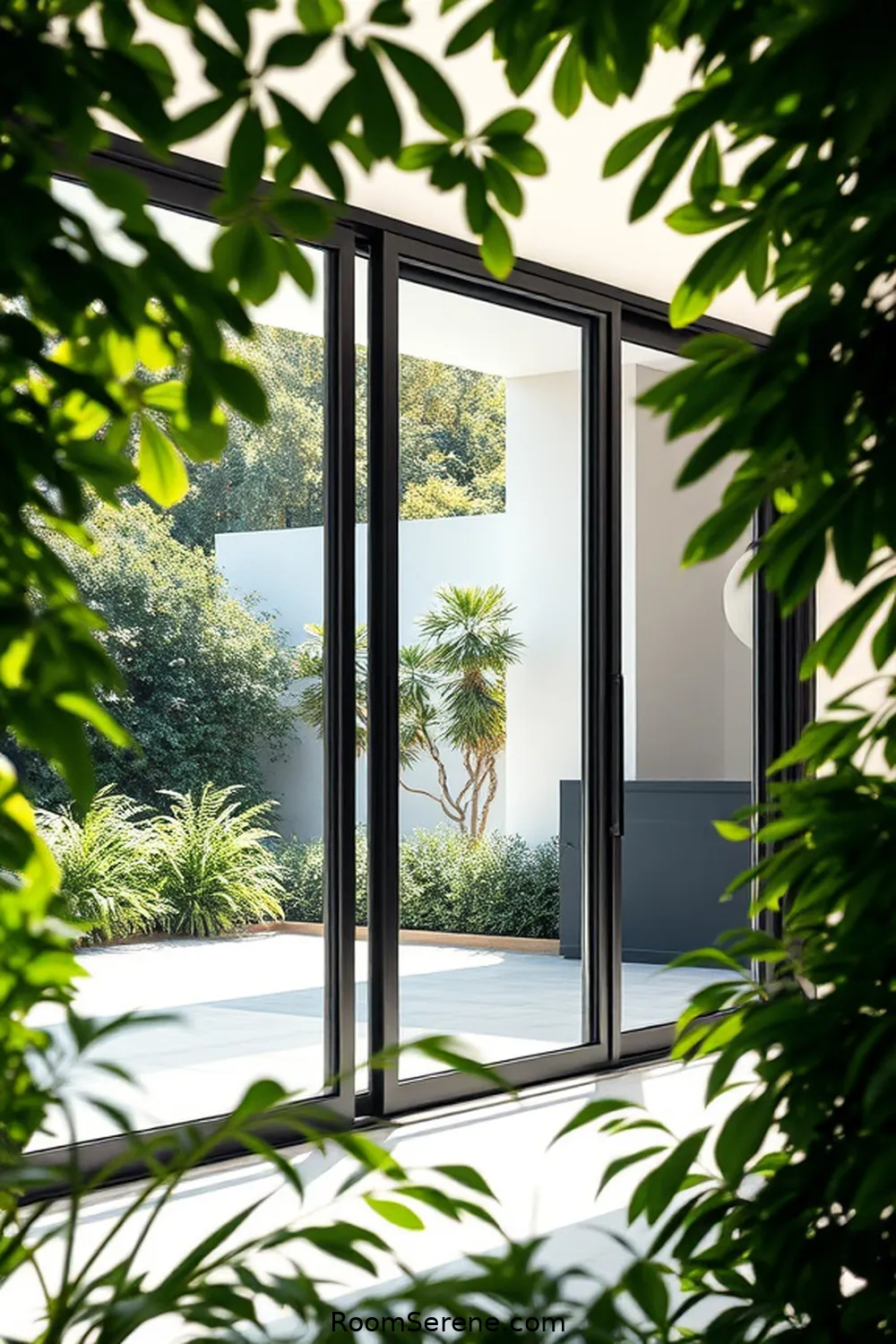 23 Smart Home Features Using Glass for an Elegant Entryway 3 Automated Glass Sliding Doors for 23 Smart Home Features Using Glass for an Elegant Entryway