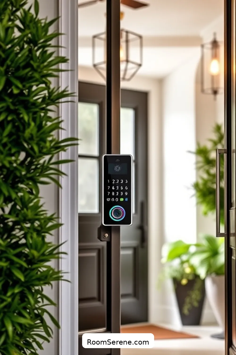 23 Smart Home Features Using Glass for an Elegant Entryway 9 Glass Doorbells With Video Features for 23 Smart Home Features Using Glass for an Elegant Entryway