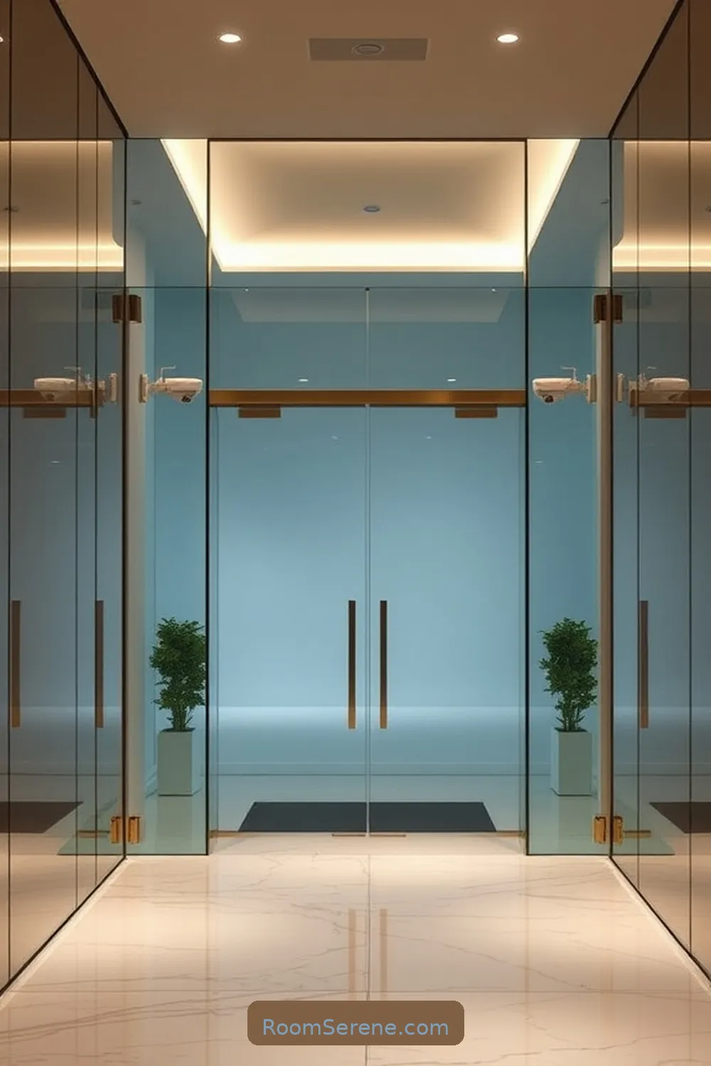 23 Smart Home Features Using Glass for an Elegant Entryway 21 Glass-Embedded Security Cameras for 23 Smart Home Features Using Glass for an Elegant Entryway