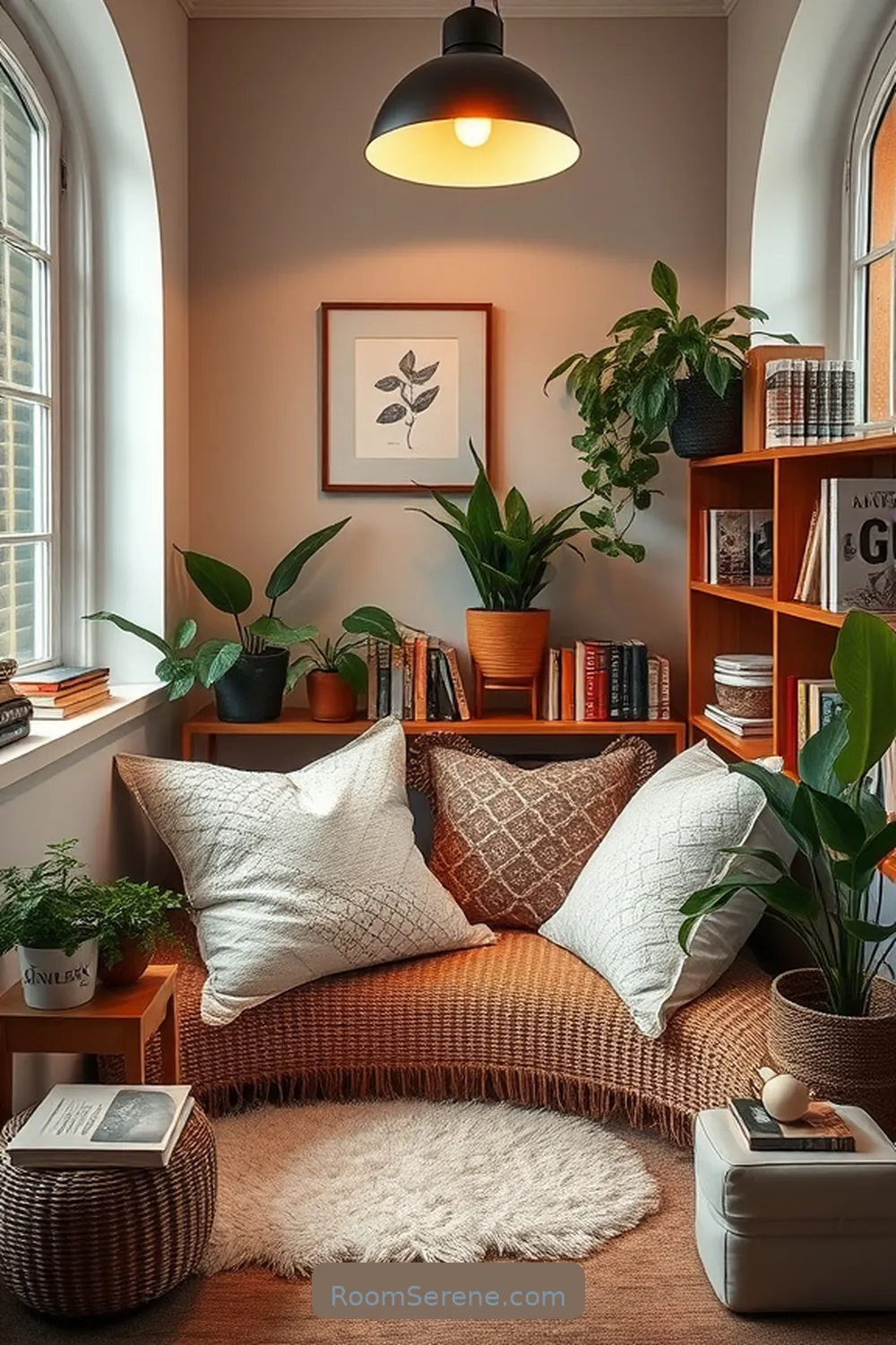 23 Tips for Designing a Garage Workspace Using Organic Cotton 11 Create a Cozy Reading Nook With Organic Cotton Fabrics for 23 Tips for Designing a Garage Workspace Using Organic Cotton
