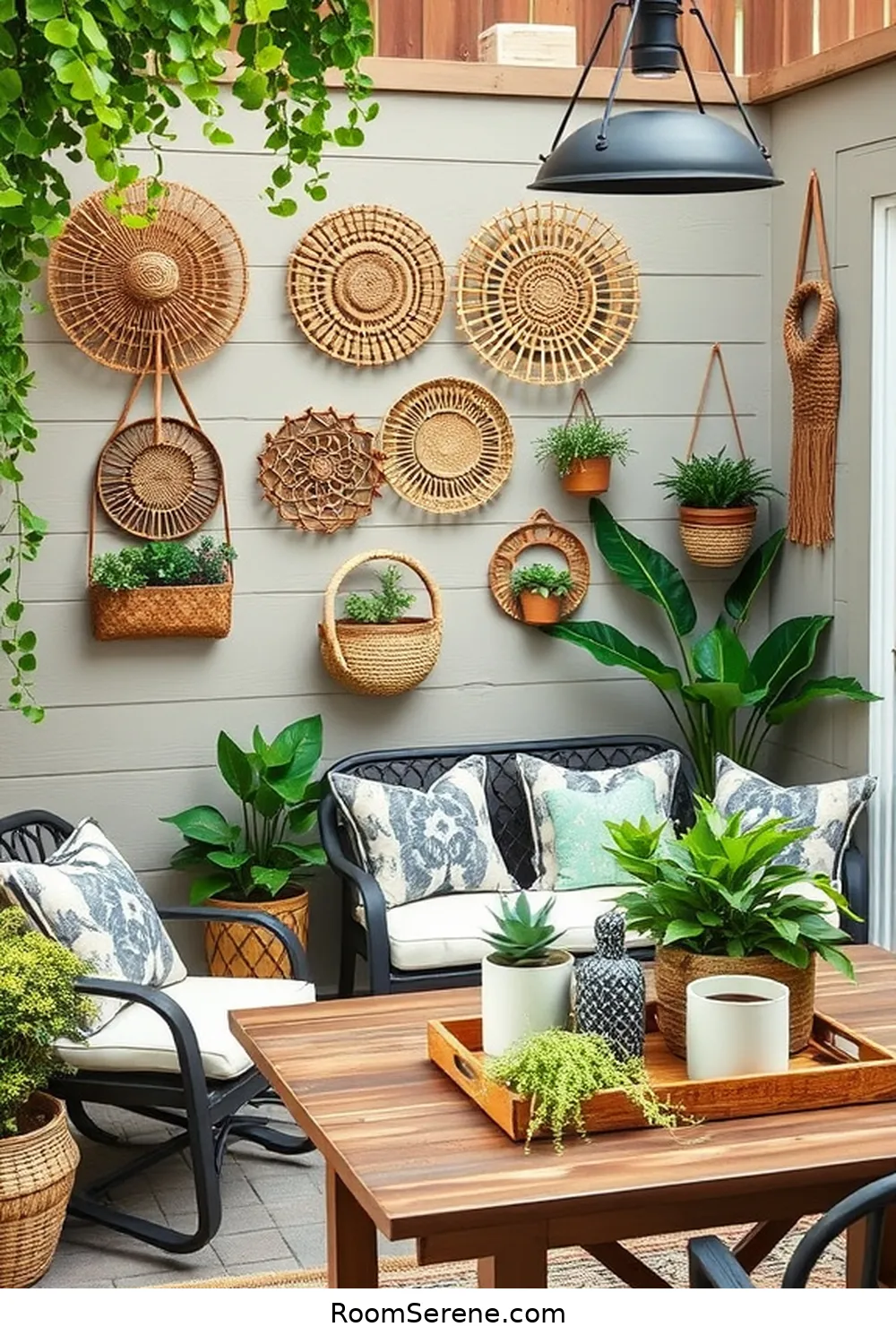Use Jute Twine for DIY Projects for 23 Tips for Organizing Your Outdoor Patio Using Natural Fibers