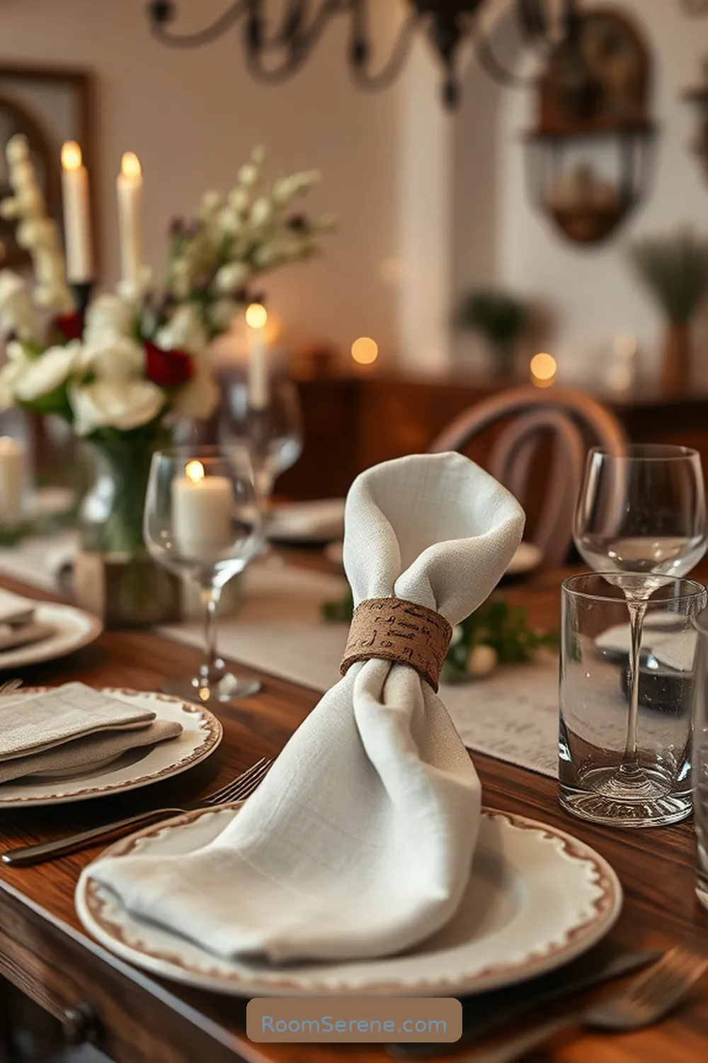 23 Ways to Achieve Comfort and Coziness in Your Dining Room Using Cork 14 Cork Napkin Rings for Stylish Dining for 23 Ways to Achieve Comfort and Coziness in Your Dining Room Using Cork