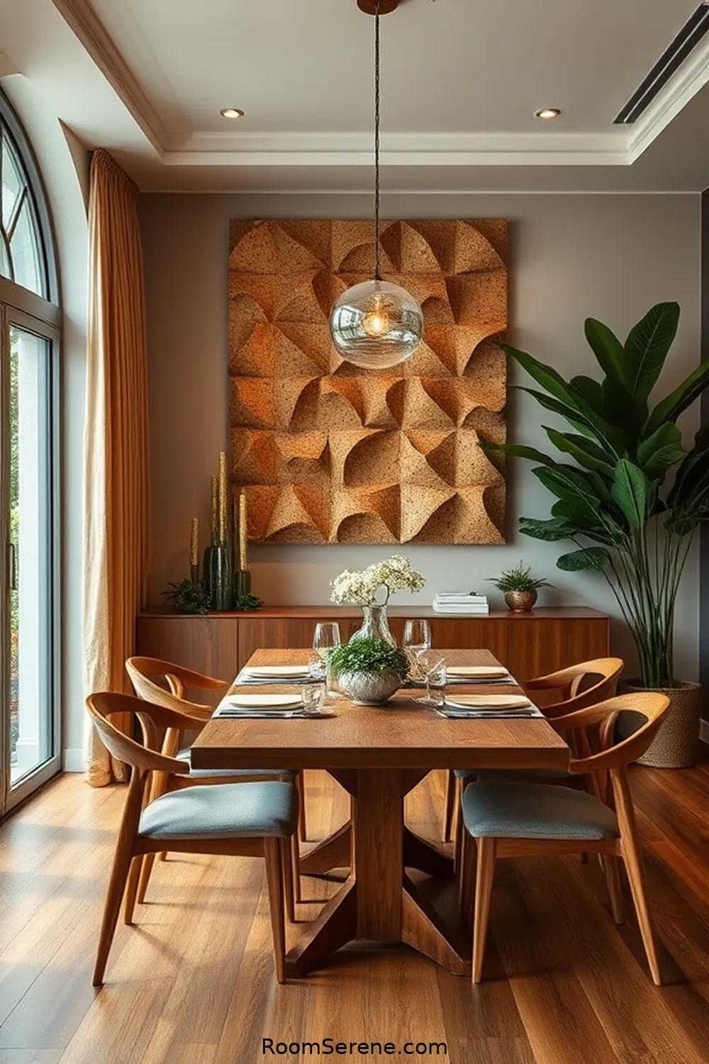 23 Ways to Achieve Comfort and Coziness in Your Dining Room Using Cork 8 Cork Wall Art for Unique Decor for 23 Ways to Achieve Comfort and Coziness in Your Dining Room Using Cork