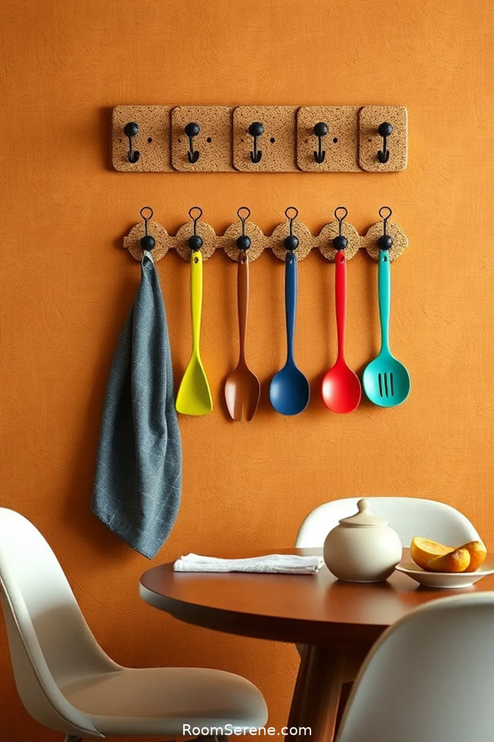 23 Ways to Achieve Comfort and Coziness in Your Dining Room Using Cork 21 Cork Wall Hooks for Practical Use for 23 Ways to Achieve Comfort and Coziness in Your Dining Room Using Cork