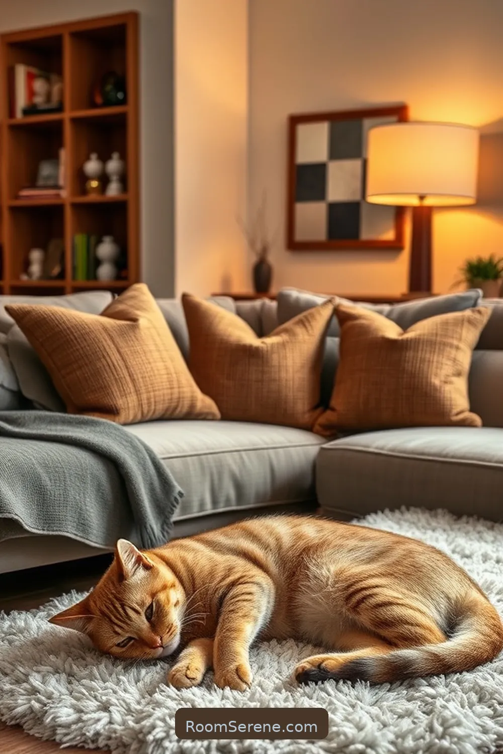 Cork Throw Pillows for Added Coziness for 23 Ways to Add Comfort and Coziness to Your Living Room Using Cork
