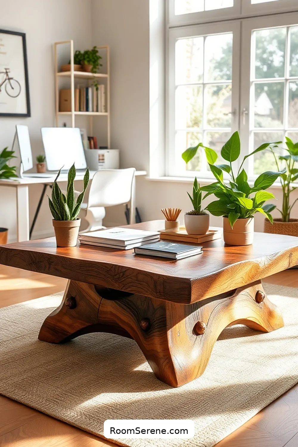 23 Ways to Boost Energy Efficiency in Your Home Office Using Recycled Wood 24 Create a Recycled Wood Coffee Table for 23 Ways to Boost Energy Efficiency in Your Home Office Using Recycled Wood