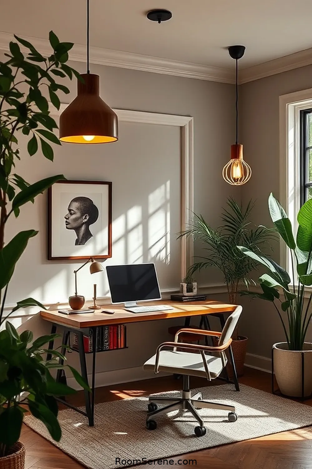23 Ways to Boost Energy Efficiency in Your Home Office Using Recycled Wood 9 Opt for Upcycled Wood Lighting Fixtures for 23 Ways to Boost Energy Efficiency in Your Home Office Using Recycled Wood
