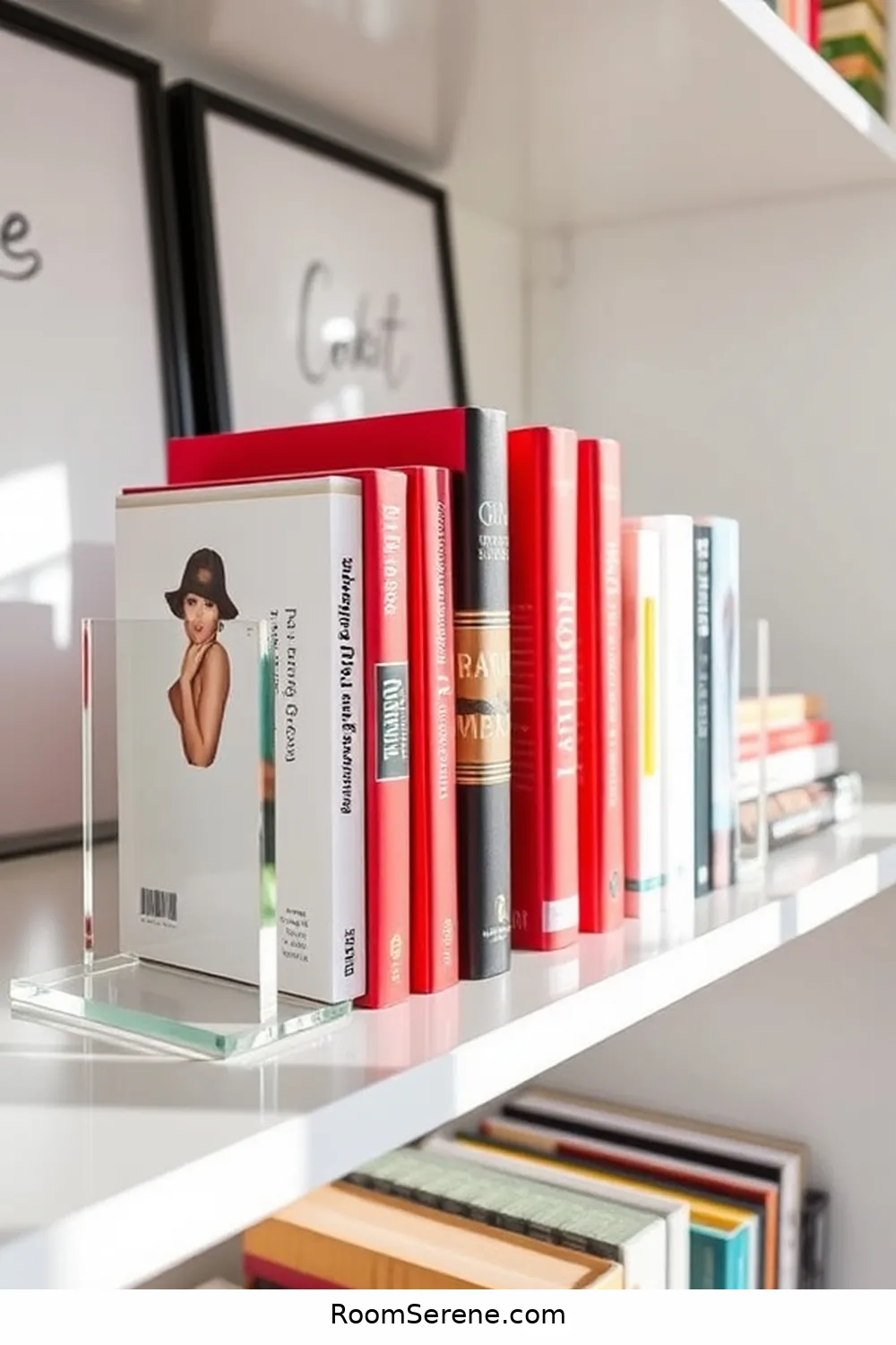 23 Ways to Transform Library Organization Using Glass 23 Glass Bookends for Stylish Organization for 23 Ways to Transform Library Organization Using Glass