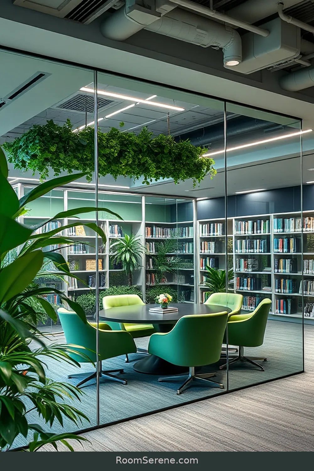 23 Ways to Transform Library Organization Using Glass 21 Glass Partitioned Meeting Rooms for 23 Ways to Transform Library Organization Using Glass