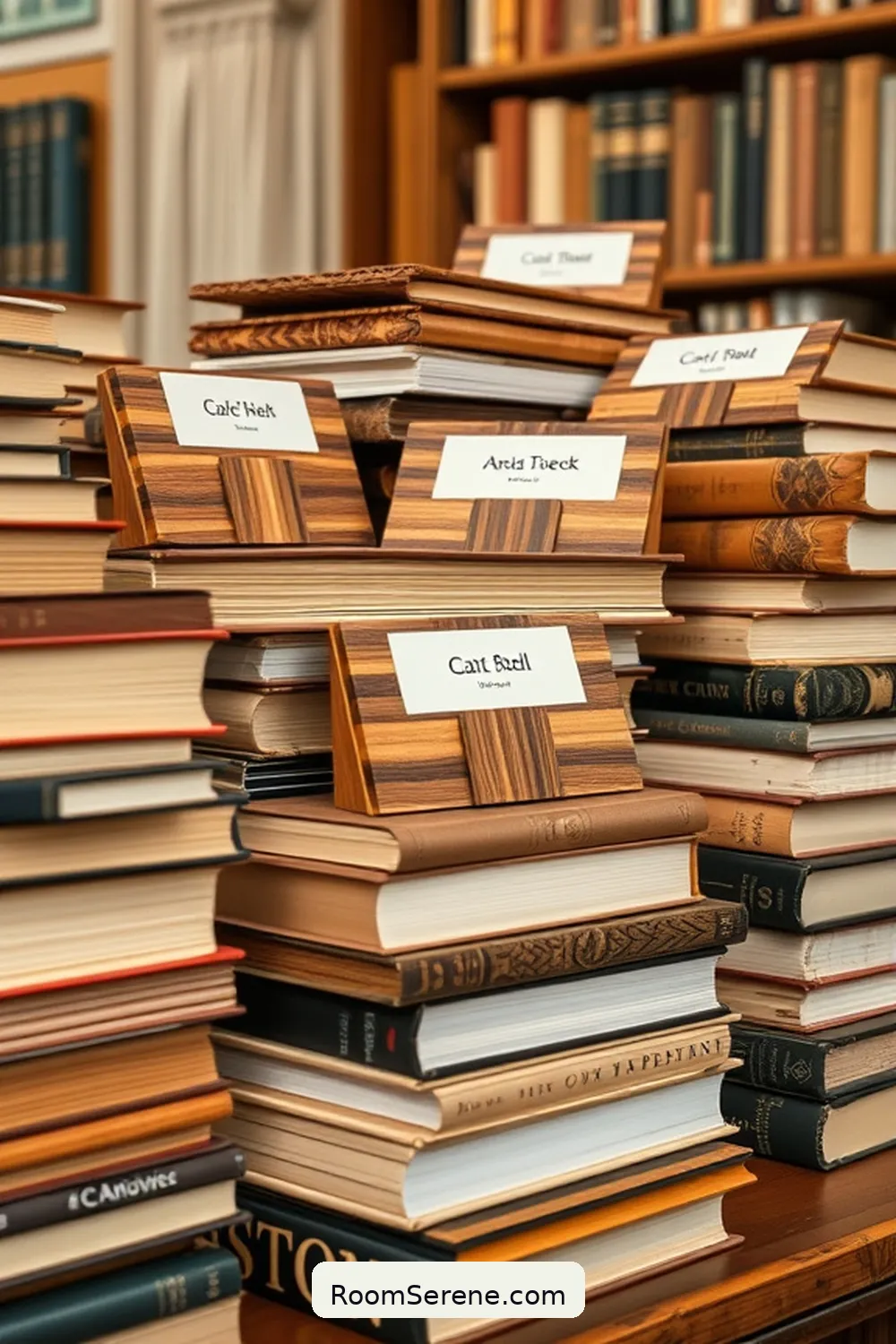 24 Creative Library Organization Ideas Using Recycled Wood 16 Creative Wooden Label Holders for 24 Creative Library Organization Ideas Using Recycled Wood