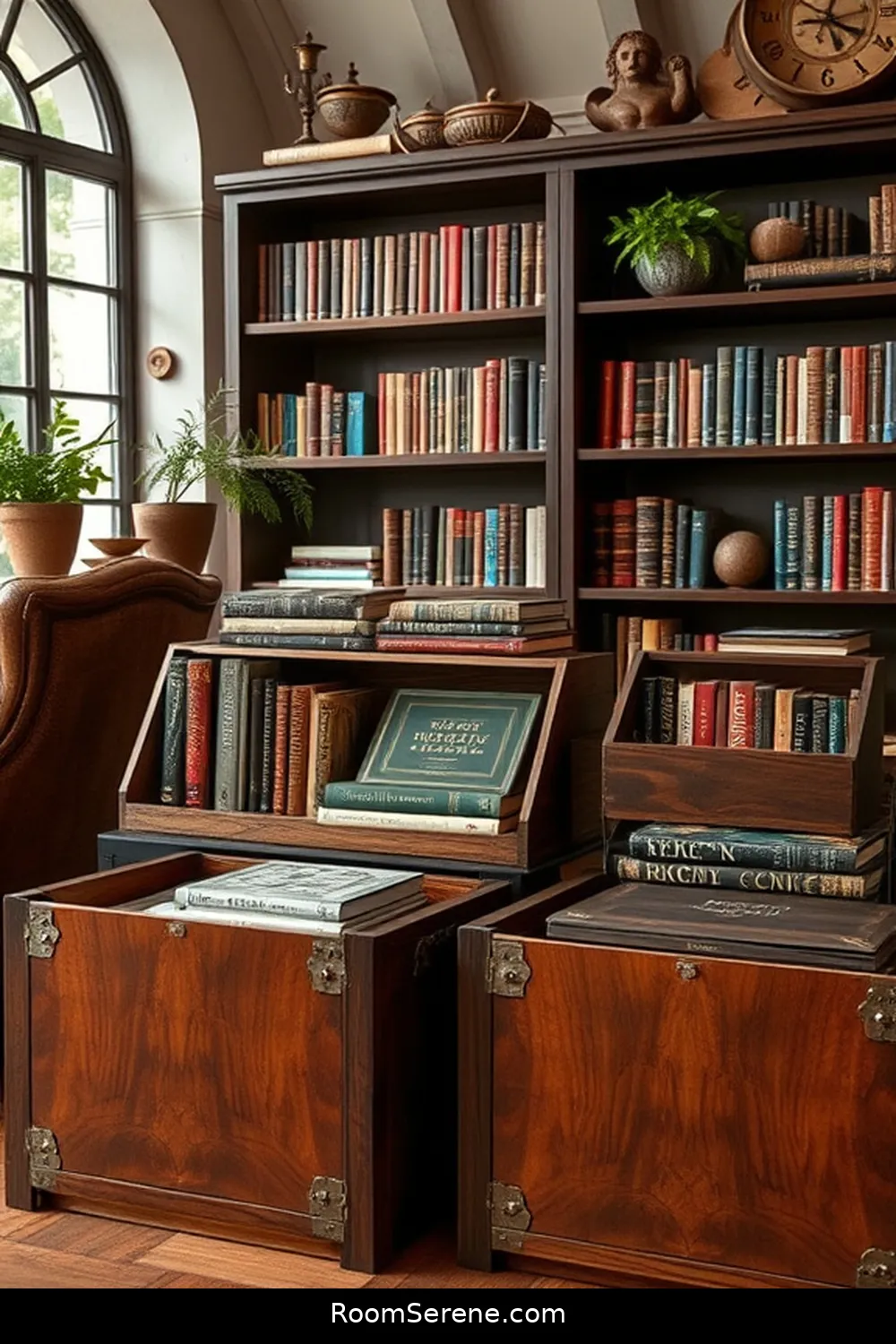 24 Creative Library Organization Ideas Using Recycled Wood 10 Wooden Box Storage Solutions for 24 Creative Library Organization Ideas Using Recycled Wood
