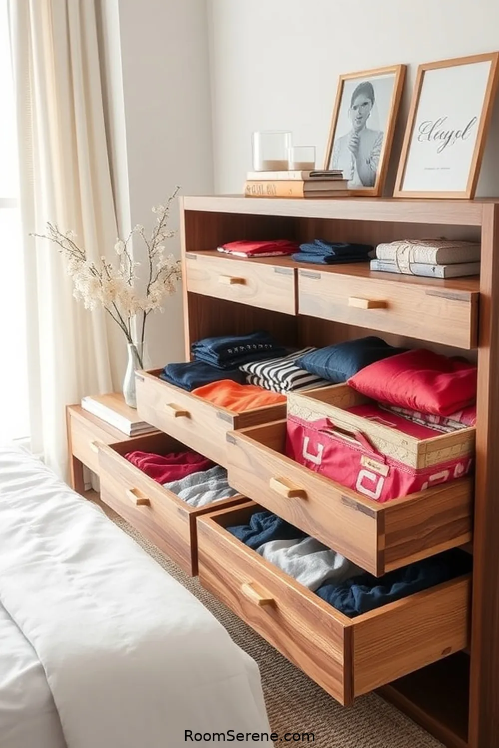 24 Creative Storage Solutions for Your Bedroom Using Recycled Wood 8 Repurposed Wood Drawer Organizers for 24 Creative Storage Solutions for Your Bedroom Using Recycled Wood