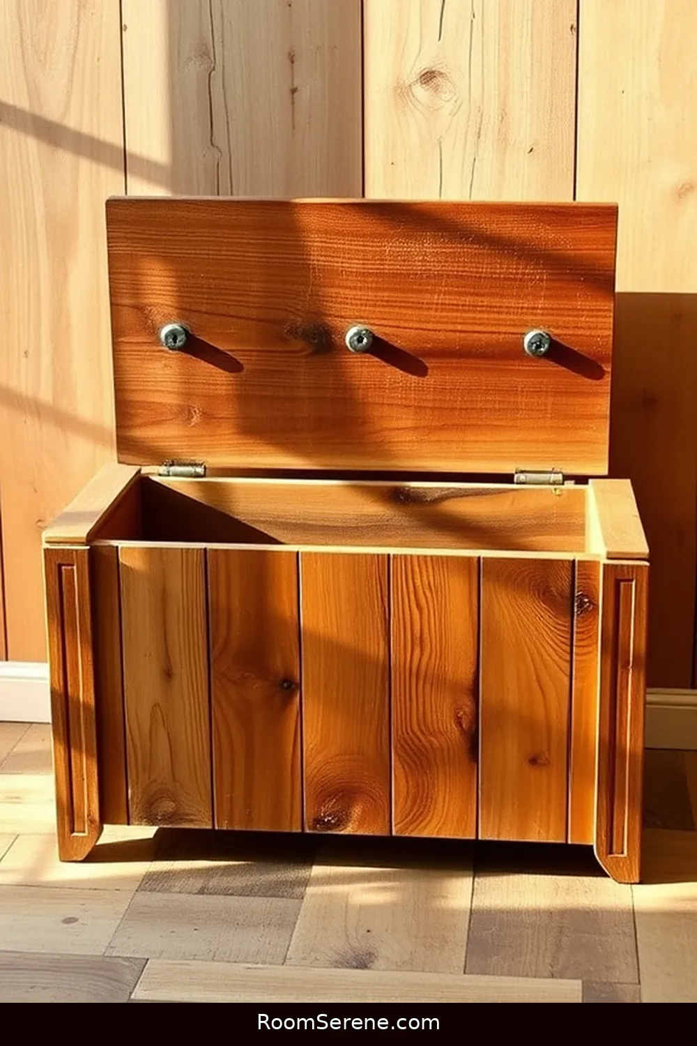 24 Creative Storage Solutions for Your Bedroom Using Recycled Wood 18 Rustic Wood Toy Chest for 24 Creative Storage Solutions for Your Bedroom Using Recycled Wood