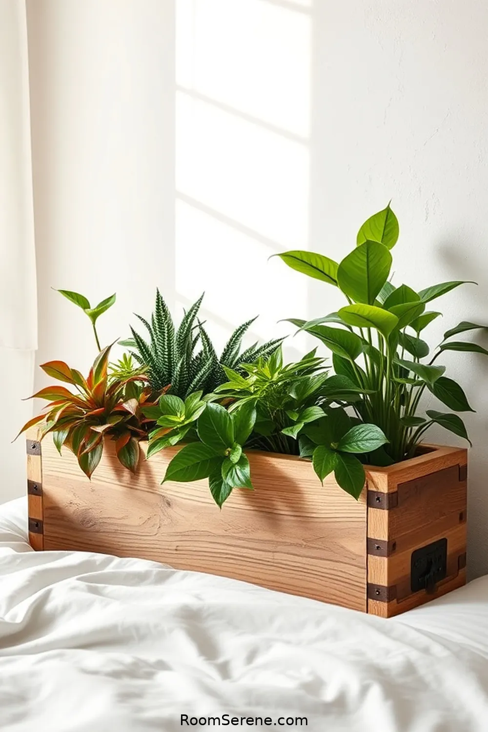 24 Creative Storage Solutions for Your Bedroom Using Recycled Wood 25 Upcycled Wood Planter Box for Bedroom Plants for 24 Creative Storage Solutions for Your Bedroom Using Recycled Wood