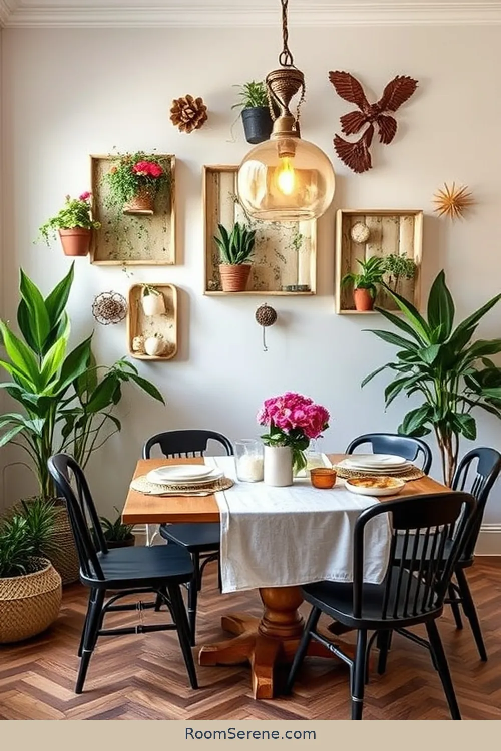 Old Crib Mattresses as Wall Art Storage for 24 Creative Storage Solutions for Your Dining Room Using Reclaimed Materials