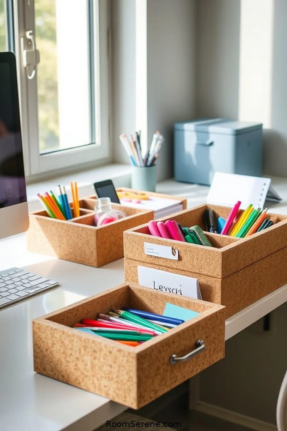 24 Creative Ways for Home Office Organization Using Cork 25 Cork Drawer Organizers for 24 Creative Ways for Home Office Organization Using Cork