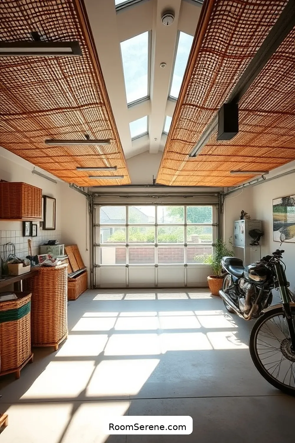 Automated Natural Lighting Systems for 24 Innovative Smart Home Features for Garages Using Natural Fibers