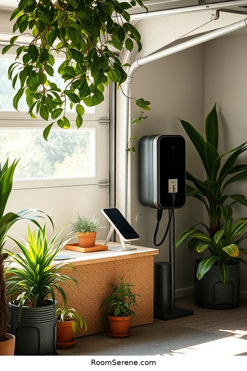 Eco-Conscious Charging Stations for 24 Innovative Smart Home Features for Garages Using Natural Fibers