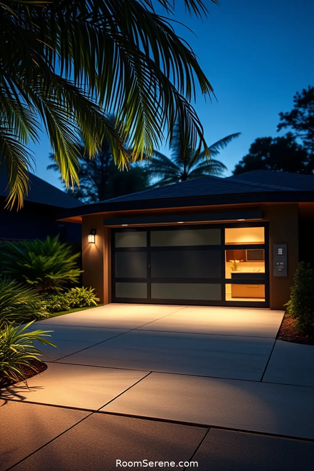 Motion-Sensing Outdoor Lighting for 24 Innovative Smart Home Features for Garages Using Natural Fibers