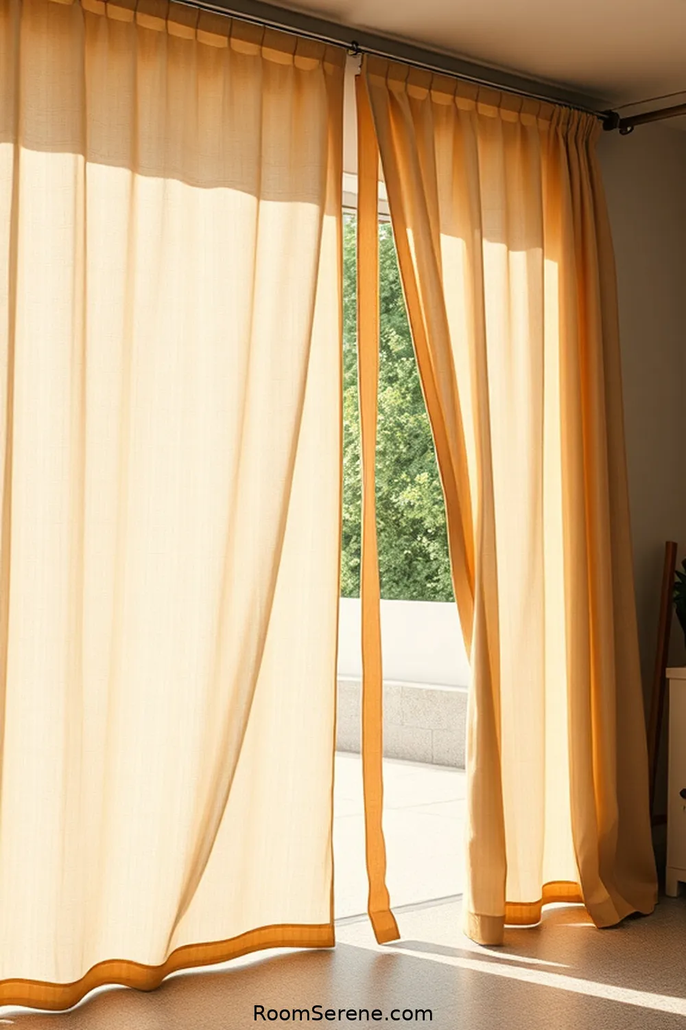 Natural Fiber Garage Curtains for 24 Innovative Smart Home Features for Garages Using Natural Fibers