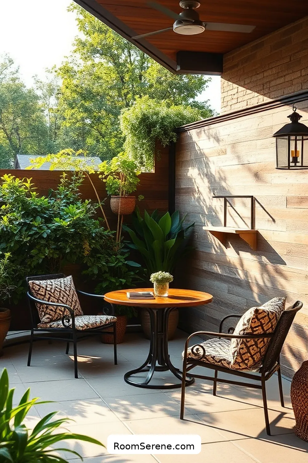 24 Inspiring Outdoor Patio Workspace Designs Using Recycled Wood 17 DIY Reclaimed Wood Privacy Screen for Focused Work for 24 Inspiring Outdoor Patio Workspace Designs Using Recycled Wood