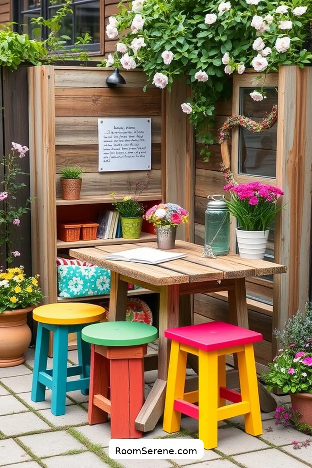 24 Inspiring Outdoor Patio Workspace Designs Using Recycled Wood 24 Fun and Functional Kids’ Outdoor Homework Station for 24 Inspiring Outdoor Patio Workspace Designs Using Recycled Wood