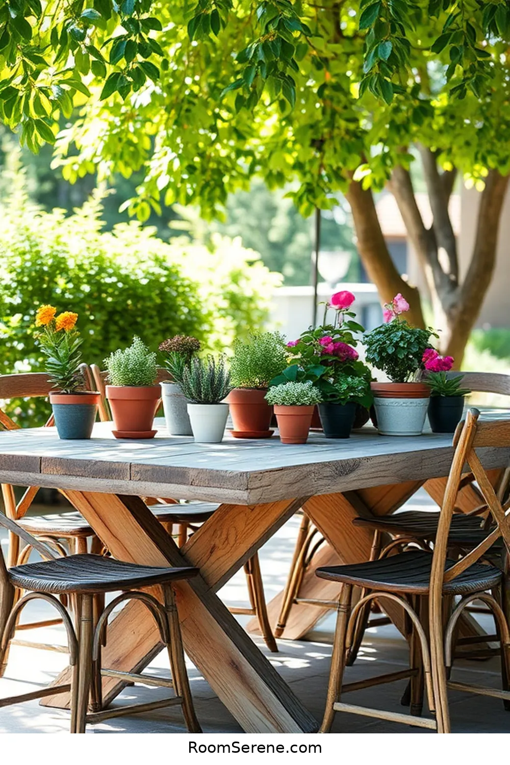24 Inspiring Outdoor Patio Workspace Designs Using Recycled Wood 5 Vintage Barn Wood Table for Creative Sessions for 24 Inspiring Outdoor Patio Workspace Designs Using Recycled Wood