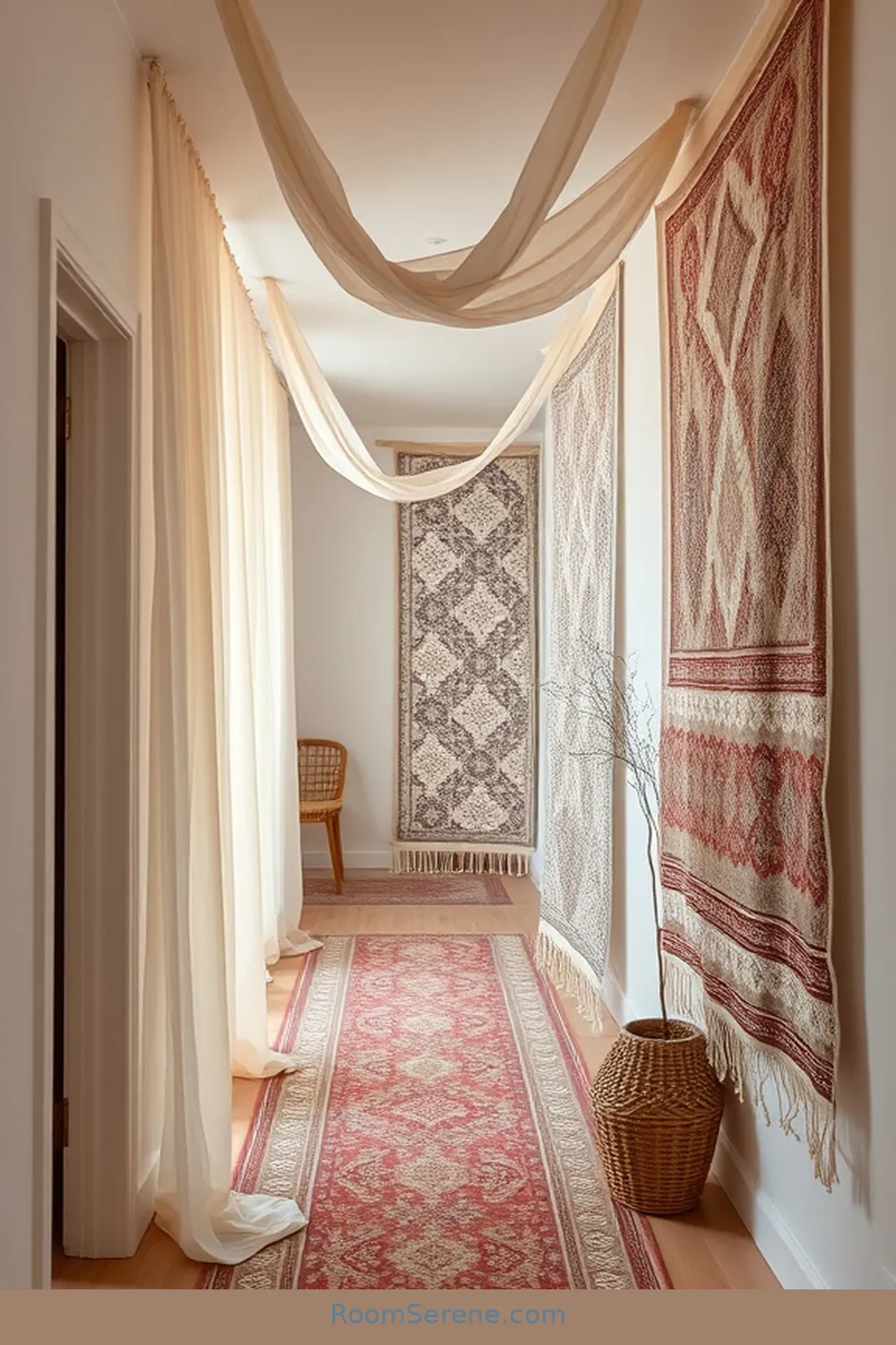 24 Tips for Creating Comfort and Coziness in Your Hallway Using Organic Cotton 12 Hang Organic Cotton Tapestries for Warmth for 24 Tips for Creating Comfort and Coziness in Your Hallway Using Organic Cotton
