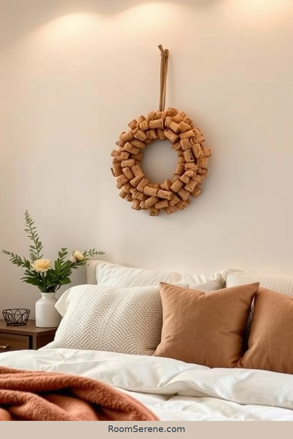 24 Ways to Achieve Bedroom Comfort and Coziness Using Cork 23 Cork Craft Projects for Personalization for 24 Ways to Achieve Bedroom Comfort and Coziness Using Cork
