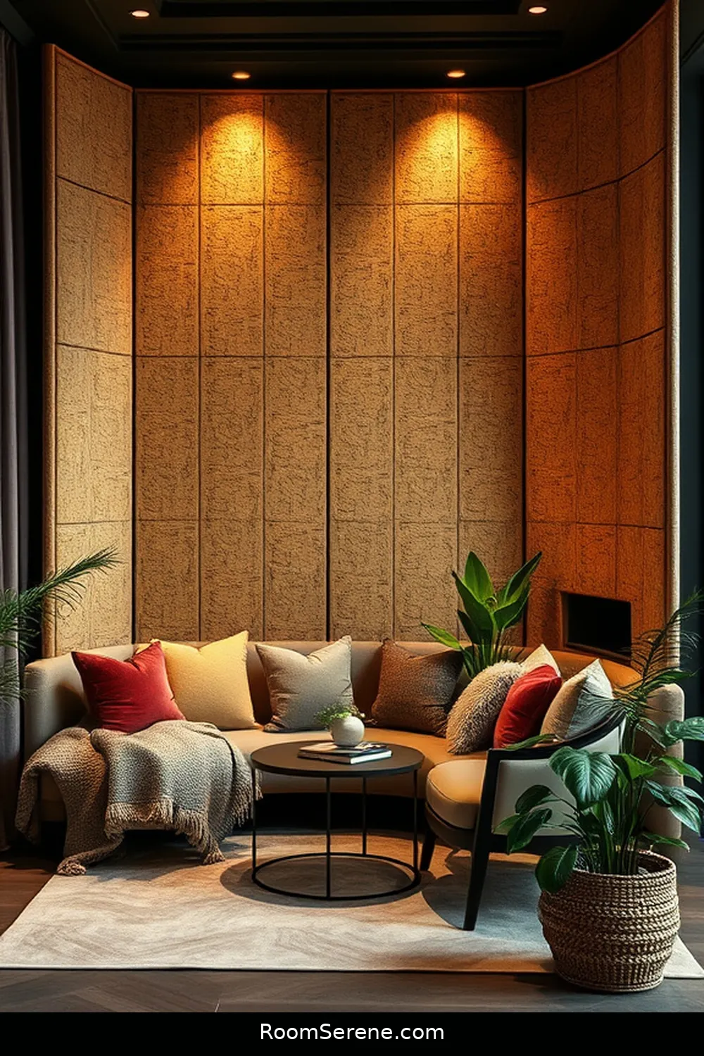 24 Ways to Achieve Bedroom Comfort and Coziness Using Cork 21 Cork Room Dividers for Privacy for 24 Ways to Achieve Bedroom Comfort and Coziness Using Cork