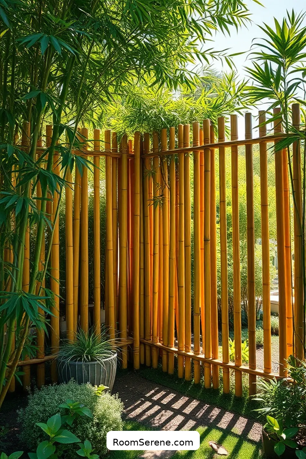 24 Ways to Boost Energy Efficiency in Nurseries Using Bamboo 6 Building Bamboo Fencing for Windbreaks for 24 Ways to Boost Energy Efficiency in Nurseries Using Bamboo