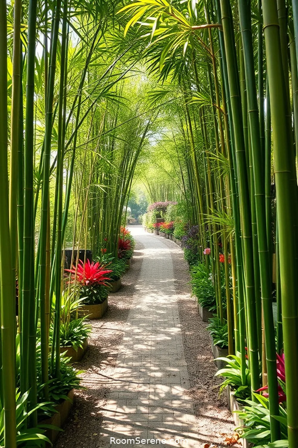 24 Ways to Boost Energy Efficiency in Nurseries Using Bamboo 14 Implementing Bamboo for Pathways and Walkways for 24 Ways to Boost Energy Efficiency in Nurseries Using Bamboo