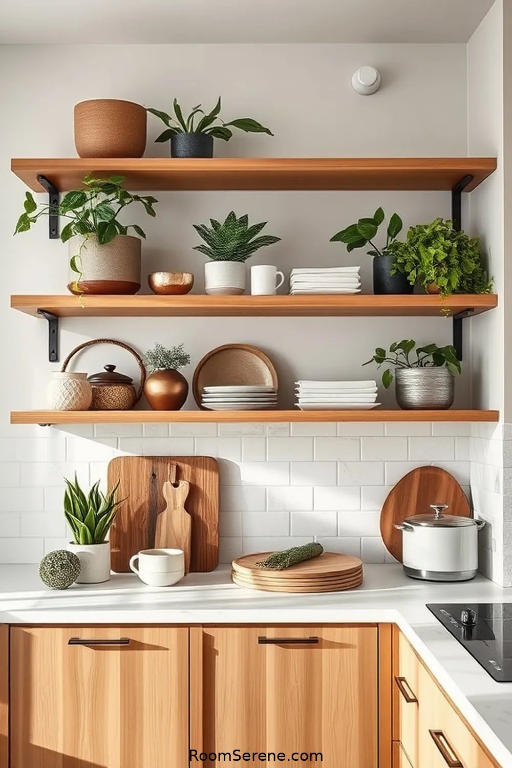 25 Innovative Ways for Using Bamboo in Your Kitchen Workspace Design 3 Stylish Bamboo Shelving Solutions for 25 Innovative Ways for Using Bamboo in Your Kitchen Workspace Design