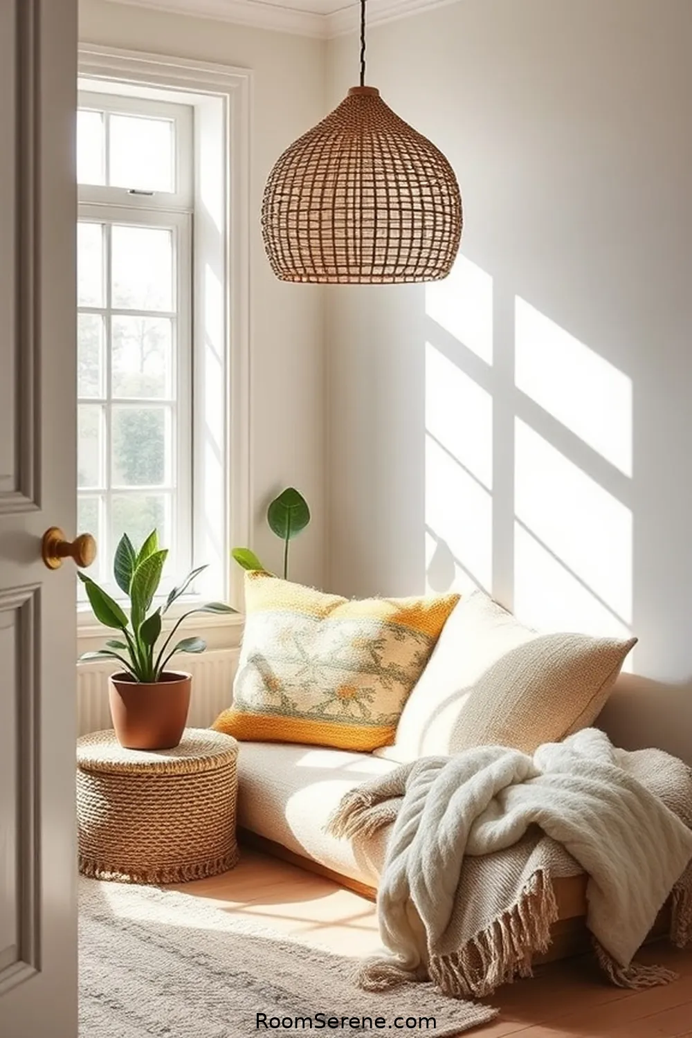 25 Inspiring Workspace Design Ideas for Your Dining Room Using Natural Fibers 24 Creating a Cozy Reading Nook for 25 Inspiring Workspace Design Ideas for Your Dining Room Using Natural Fibers