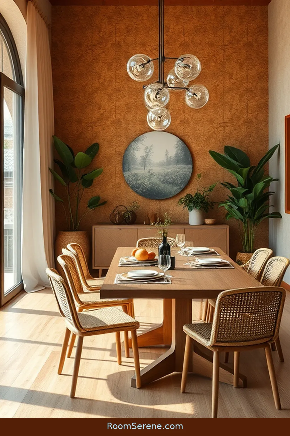 25 Inspiring Workspace Design Ideas for Your Dining Room Using Natural Fibers 18 Designing With Cork Wall Panels for 25 Inspiring Workspace Design Ideas for Your Dining Room Using Natural Fibers