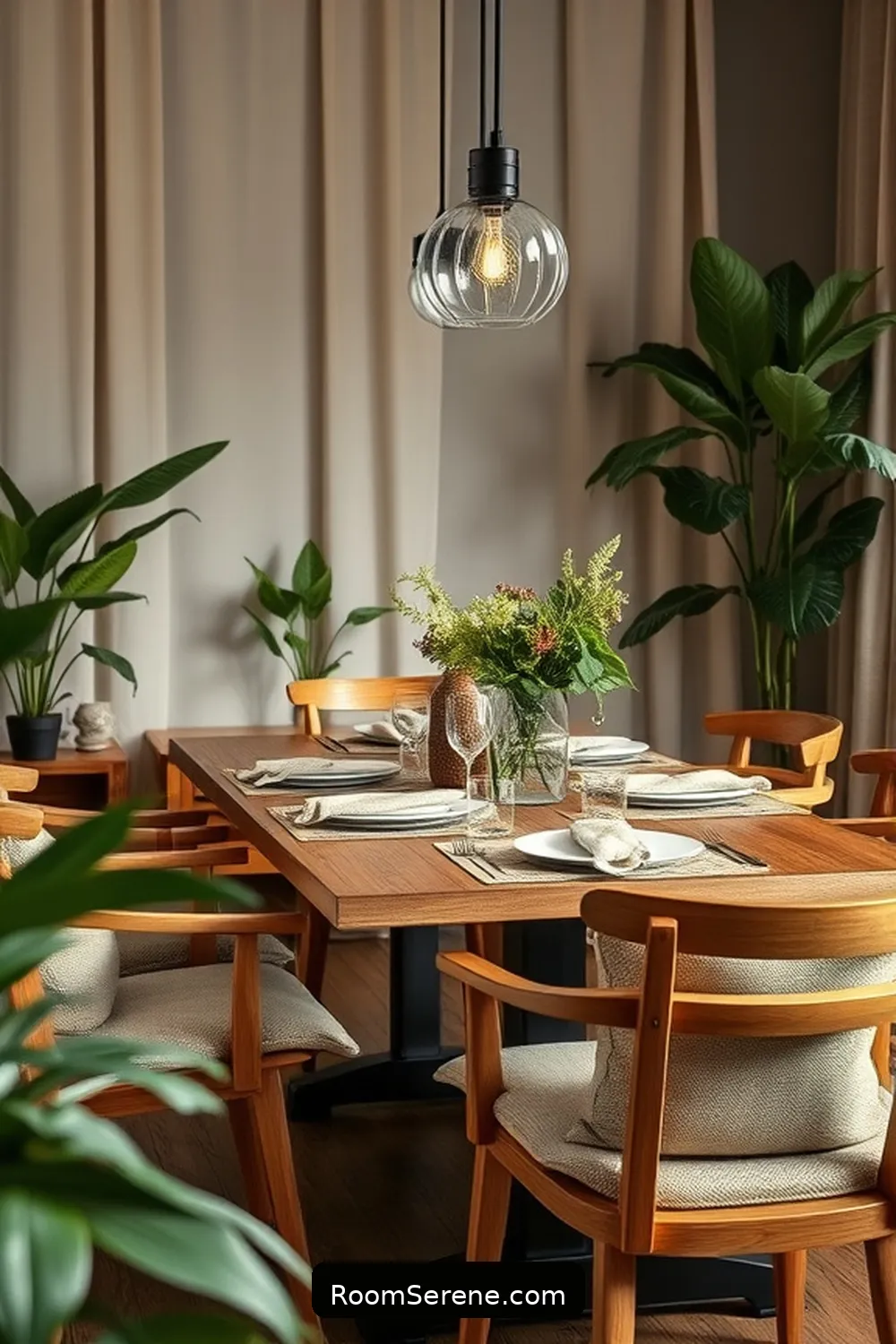 25 Inspiring Workspace Design Ideas for Your Dining Room Using Natural Fibers 11 Utilizing Hemp Fabrics for Cushions for 25 Inspiring Workspace Design Ideas for Your Dining Room Using Natural Fibers