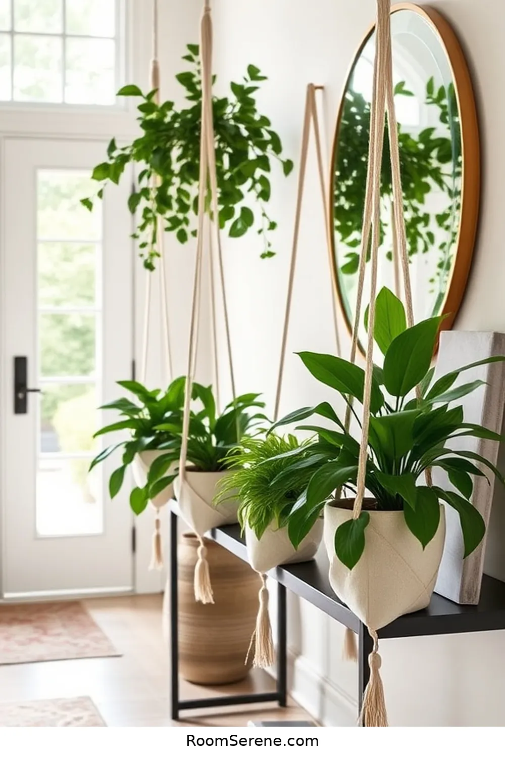 25 Smart Home Features for Your Entryway Using Organic Cotton 24 Organic Cotton Plant Holders for 25 Smart Home Features for Your Entryway Using Organic Cotton