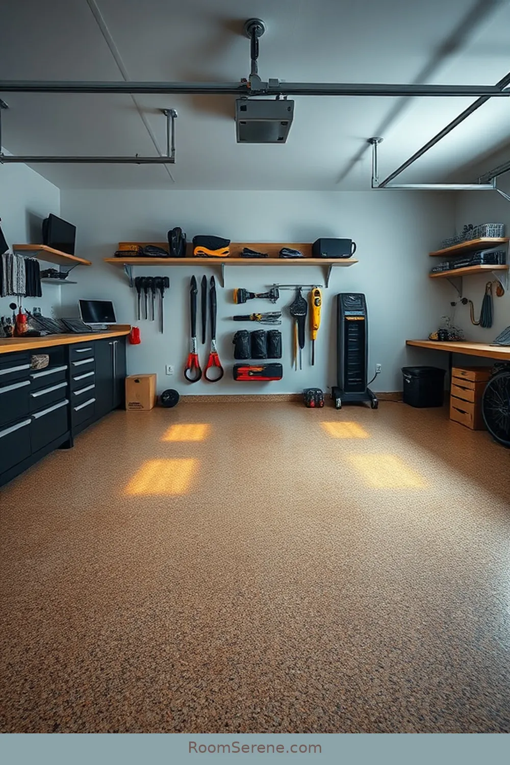 25 Smart Home Features for Your Garage Using Cork 3 Cork Flooring With Built-In Heating for 25 Smart Home Features for Your Garage Using Cork